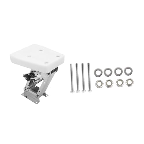 Vaveren Outboard Motor Bracket Boat Outboard Motor Bracket Outboard Motor Bracket Kicker, White