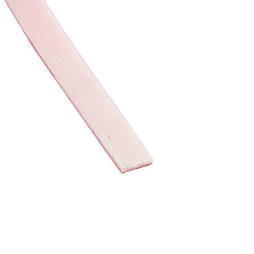 Image of uxcell Sealing Foam Tape 5mm Wide 1mm Thick 10m /32.8ft Long, Self Adhesive Weather Strip for Window Door Insulation, Red White