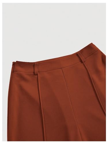 Floerns Women's 2 Piece Outfits Sleeveless Button Front Vest Blazer Jacket & Pants Business Suit Sets3