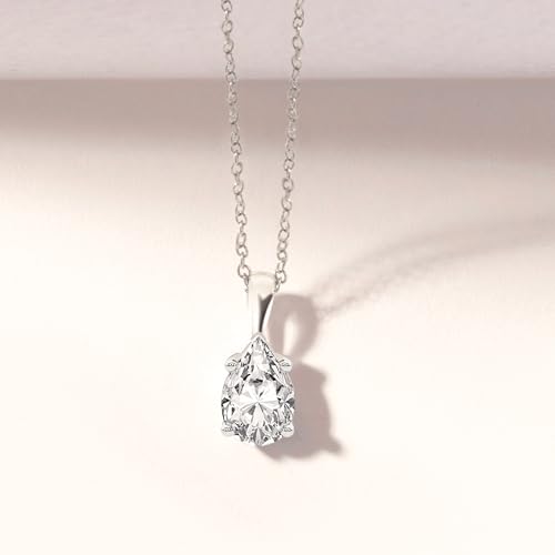 FRIENDLY DIAMONDS 0.75 Carat - 6 Carat IGI Certified Lab Grown Diamond | Martina Solitaire Lab Diamond Necklace 14K Or 18K White, Yellow Or Rose Gold | FG-VS1-VS2 Quality3