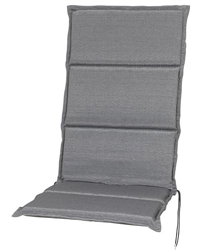 Auflage Hochlehner Elba 50318-712 hellgrau 121x50x4 cm Sun Garden