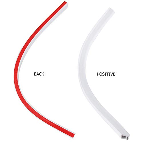 Fita de silicone Cabilock para vedação de calafetagem autoadesiva dobrável com borda multiusos para