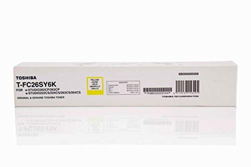 Toner yellow Toshiba E-Studio 264 CS d'origine pour imprimante de bureau