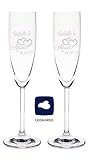 ❤️ 100% LEONARDO - Qualitätsglas trifft hochwertige Lasergravur. Jedes unserer Sektgläser stammt aus dem Traditionshause Leonardo. Die Marke steht für glasklare sowie feinste Verarbeitung