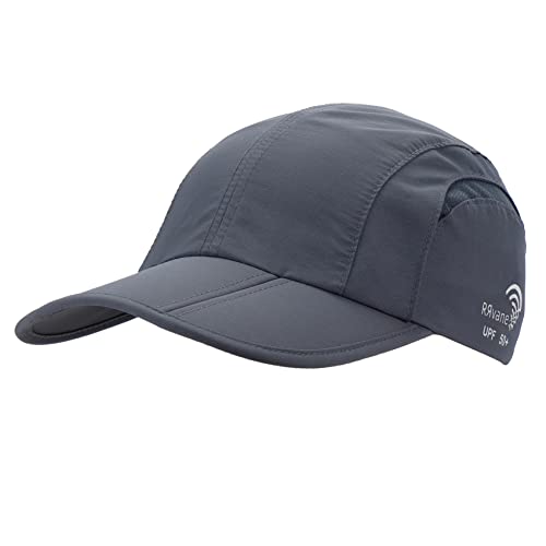 Image of RRvane Packable UV Sun Hat (Dark Grey, Classic)