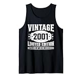 Photo Gallery vintage 2001 limited edition men women classic year birthday canotta Photo Gallery vintage 2001 limited edition men women classic year birthday canotta