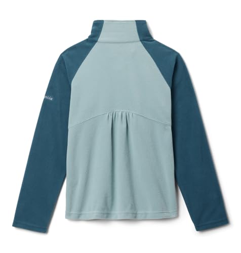 Columbia Youth Glacial Fleece Half Zip, Crushed Blue/Everblue, Small2