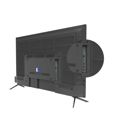 Image of wybor 140 cm (55 Inches) 4K-Smart LED TV | (2GB /16GB) | (2 USB - 3 HDMI) | DBL Remote | FREAM Less | Cloud TV | (Black) | (2021 Model)