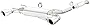 MagnaFlow 15157 Large Stainless Steel Performance Exhaust System Kit