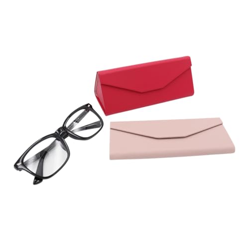 Image of Real Sic Glasses Case for Men and Women - Magnetic Folding Hard Shell Sunglass Holder - Inspired by Solid Color