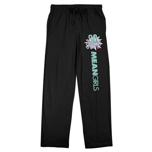 Bioworld Mean Girls So Fetch Men's Black Sleep Pants