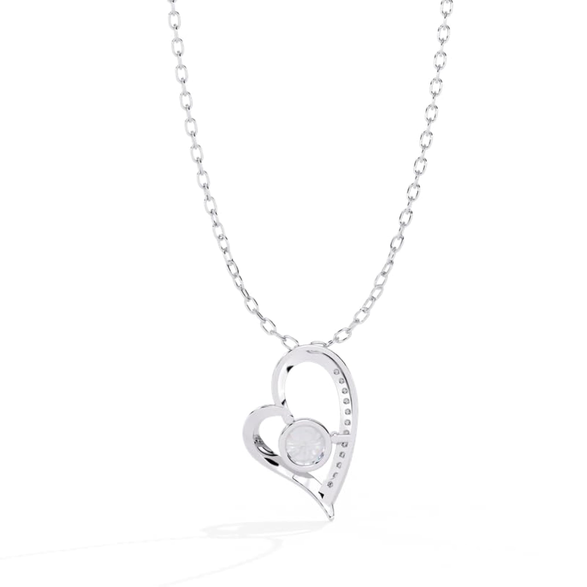 Women's 925 Sterling Silver Necklace, Hallmarked with Secure Clasp