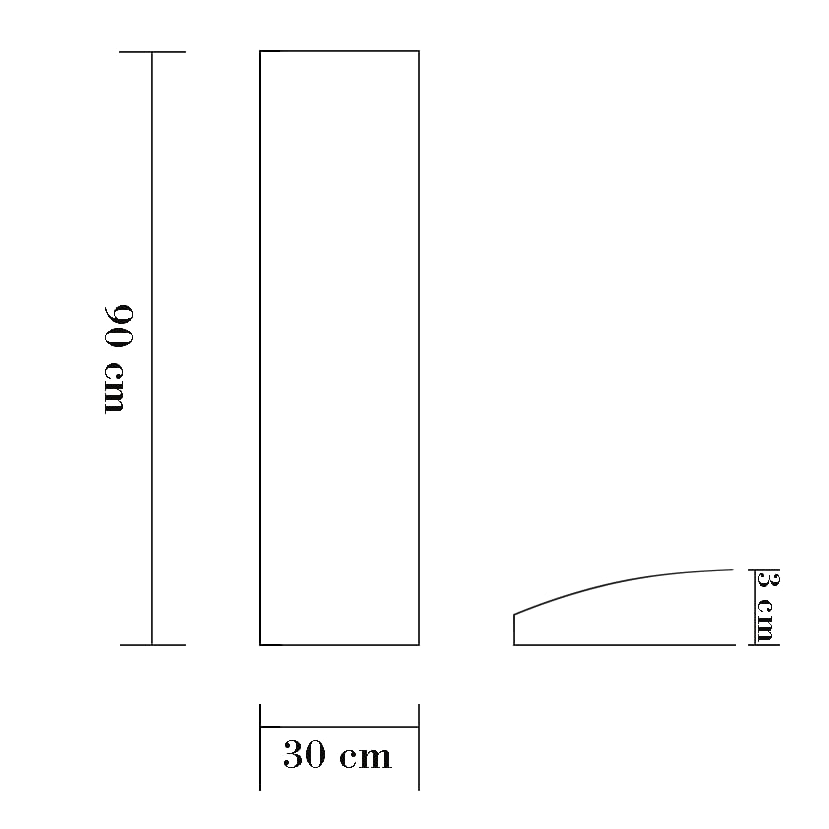 MG Design Panneaux Muraux 3D 30 X 60 Cm Rembourrés Très Facile à Monter