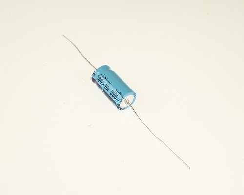 Nichicon ea501m16v13x2685 nichicon capacitor 500uf 16v aluminum electrolytic axial
