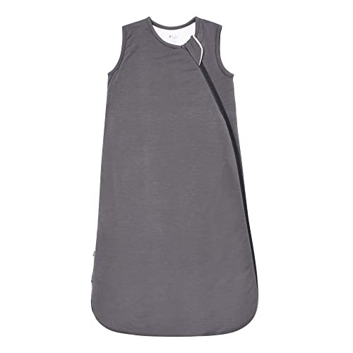 Image of KYTE BABY Unisex Bamboo Rayon Sleeping Bag for Babies and Toddlers, 1.0 Tog (6-18 Months, Charcoal)