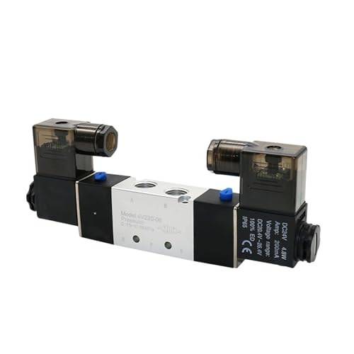 Électrovanne pneumatique 220V pour stabiliser la pression des vérins à double effet 1/4 - 6