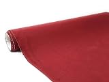 JNK NETWORKS Suede Fabric Wrap - Self Adhesive Film Sticker 16 x 55 Inches Silky Decal Sheet for Car Interior Furniture Upholstery DIY Elastic Stretch Peel and Stick Cherry