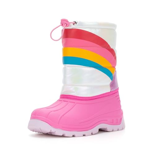 Toddler Warm Boots Girls Winter Snow Boots Child Rain Boot Waterproof Shoes Outdoor2
