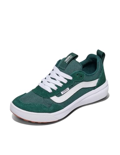 Vans Women's Range EXP Shoe | Athletic Fashion Sneakers for Walking, Hiking & Everyday Wear, Suede/Mesh Emerald, 9