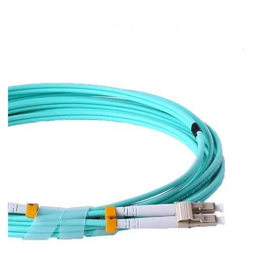 Câble fibre optique OM4 duplex multimode LC pour haut débit 2m - 5