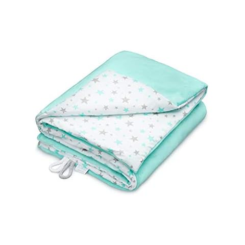 EliMeli Babydecke Kuscheldecke Krabbeldecke 75x100 super weichem Polar Fleece Cover