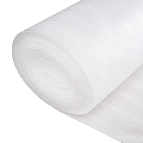 Standard Flooring Underlayment -Bestlaminate - 2mm - White - Bundle: 1000 sq.ft (10 Rolls x 100 sq.ft Each)