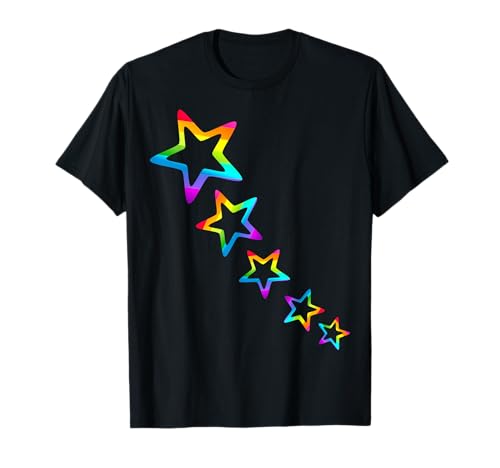 bunte Sterne T-Shirt