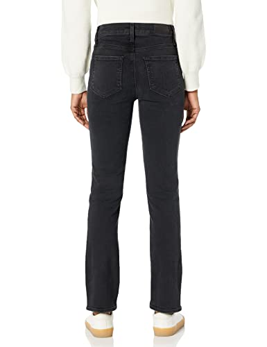 PAIGE Women's Cindy Straight in Black Willow Pants2