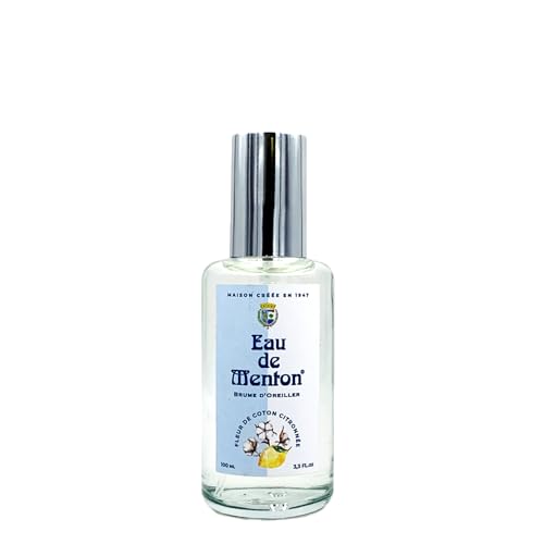 Brume d'oreillers Artisanale Fleur de Coton Citronnée - Eau de Menton
