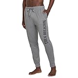True Religion Mens Jogger Pajama Pants, Lightweight Lounge Casual Sleep Pants for Men