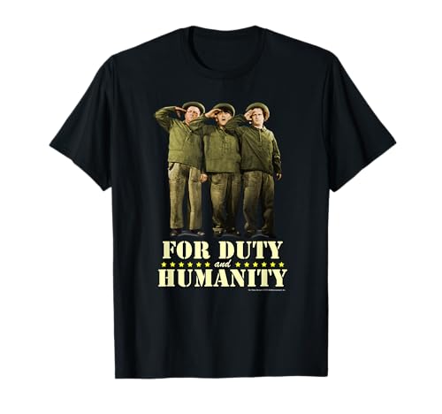 TTS- The Three Stooges For Duty And Humanity T-Shirt