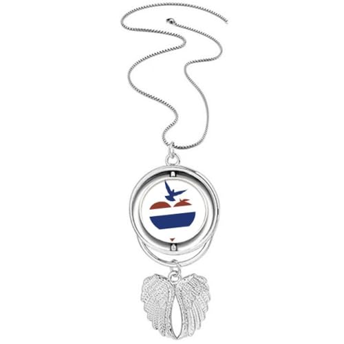 Collier I Love Thailand avec cœur et mouette pour vos tenues d'été
