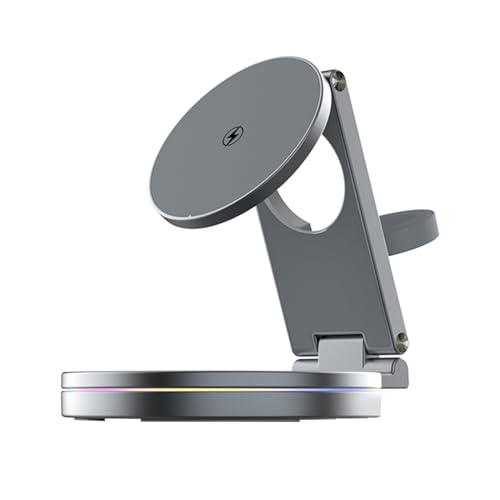 Chargeur sans fil magnétique rapide avec support rotatif 360