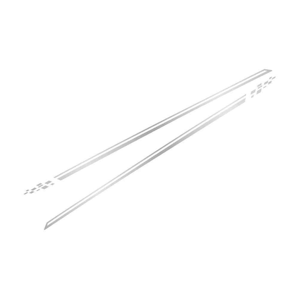 Car Waist Line Sticker Side Door DIY Decals,for Audi TT 8N MK1 MK2 8J Coupe MK3 8S Roadster TFSI Trims Decoration Accessories