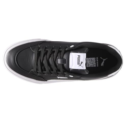 PUMA Mens Court Classic Vulc Formstrip Sl Lace Up Sneakers Shoes Casual - Black - Size 10.5 M4