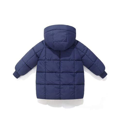 Padded Jackets for Boys Girls Winter Warm Windproof Down Jackets with Pockets Kids Causal Outdoor Turtleneck Puffer Jacket2