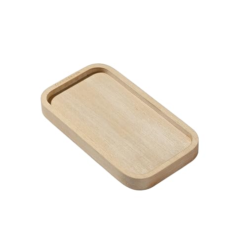 Tabla de cortar rectangular de madera 15.4 x 8.5 cm miniatura 1