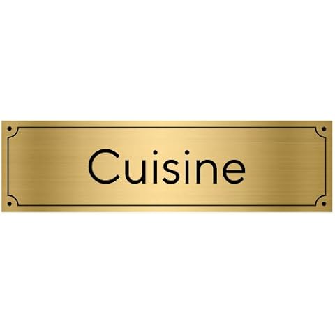 Plaque de Porte Cuisine Signalétique.biz Cover