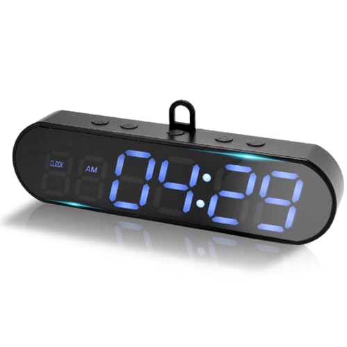 ★ Timer a intervalli multifunzionale: il timer fitness ha 10 funzioni, tra cui: B. Visualizzazione dell'orologio, 3 gruppi personalizzati per il timer a intervalli, conto alla rovescia per giro, conto alla rovescia per giro, cronometro, sveglia, conto alla rovescia di 10 secondi, controllo del segnale acustico. (Se hai bisogno del manuale utente in inglese o in altre lingue, contattaci via e-mail)