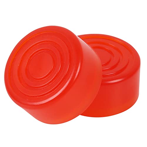 CHENGBEI Guitar Effect Pedal Footswitch Toppers Foot Nail Cap Protection Cap for Guitar Effect Pedal Protection Cap Colorful 2PCS Pedal Toppers Buttons Pedal Metal
