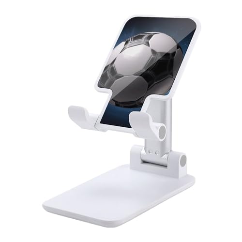 Support de téléphone pliable de bureau football pour regarder vos matchs en cuisine