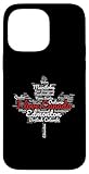 Installation facile J\'aime la Chemise du Canada, Les Villes du Canada Coque pour iPhone 14 Pro Max
