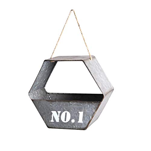 YOUdaoA Living Room Balcony Wall Made Of Old Dried Flowers Wall Hanging Flower Stand Multifunctional Space (Color : A)