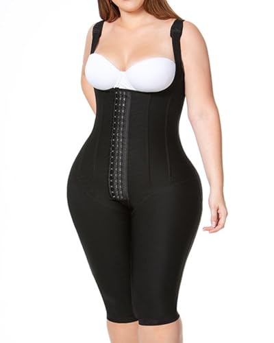 Image of MELIBELT 3031 Fajas Colombianas Moldeadoras 7 Varillas Shapewear Tummy Control for Women Abdominal Double Reinforcement