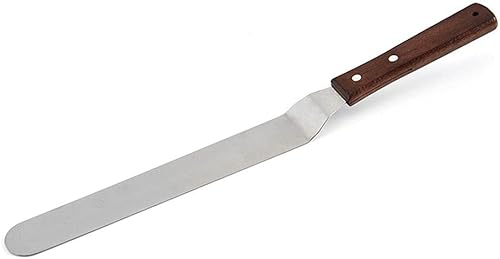 Miniatura 12 de Espátula de acero inoxidable de 4/6/8/10 pulgadas para tartas de mantequilla, crema de mantequilla, cuchillo de glaseado de cocina, pastelería