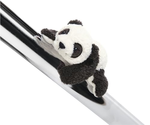 NICI MagNICI Panda Yaa Boo 12cm Blanc - Peluche avec Aimant - Animal magnétique pour réfrigérateur, Tableau Noir, élément métallique et Beaucoup Plus, Superbe idée Cadeau