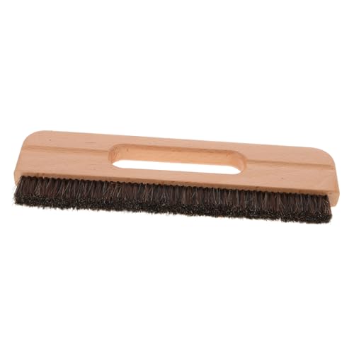 SHINEOFI Pinceau à Papier Peint Brosse à Papier Peint Brosse de Nettoyage pinceaux Nettoyeur Outil de Papier Peint Lourd Brosse en Bois Pinceau de Peinture à l'huile Poils Doux Bois Massif