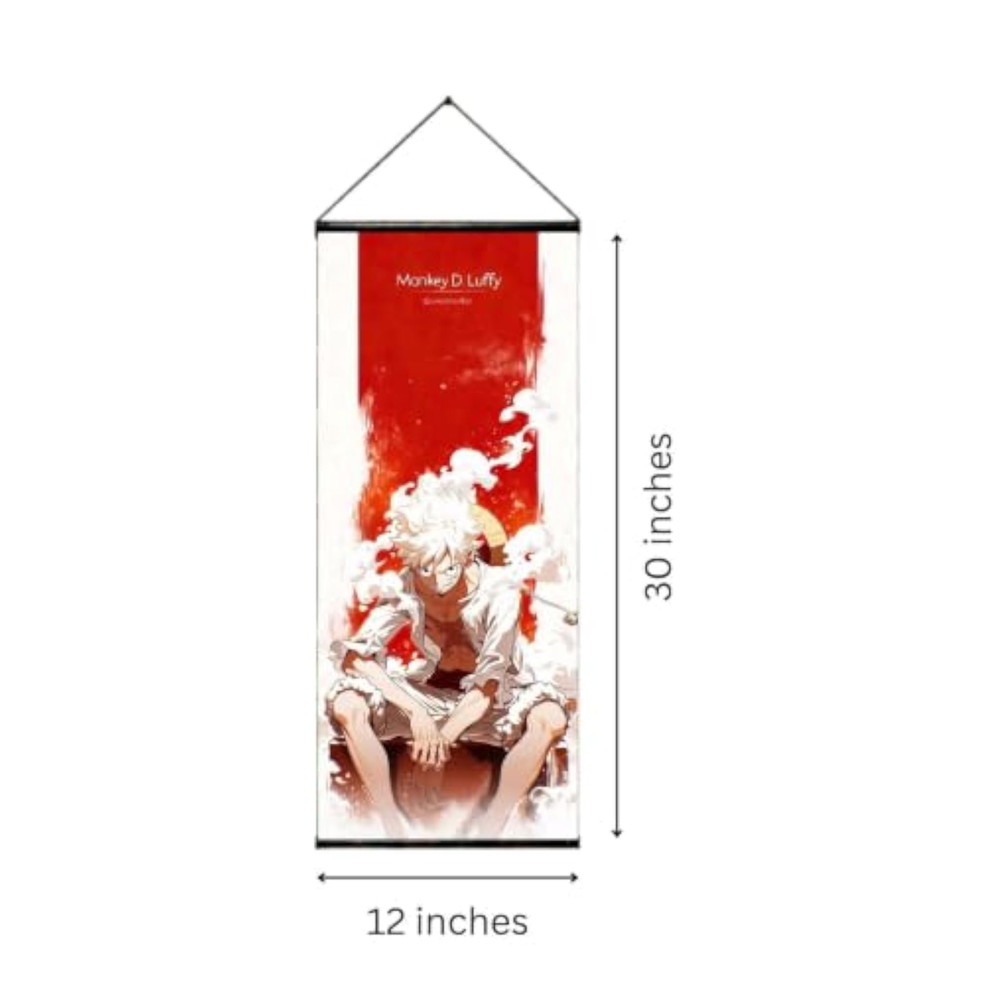 Monkey Luffy Gear 5 One Piece Wall Scroll Poster