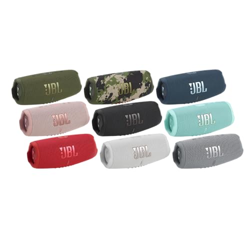 Image of JBL CHARGE 5 - Portable Waterproof (IP67) Bluetooth Speaker with Powerbank USB Charge out, 20 hours playtime, JBL Partyboost (Teal)