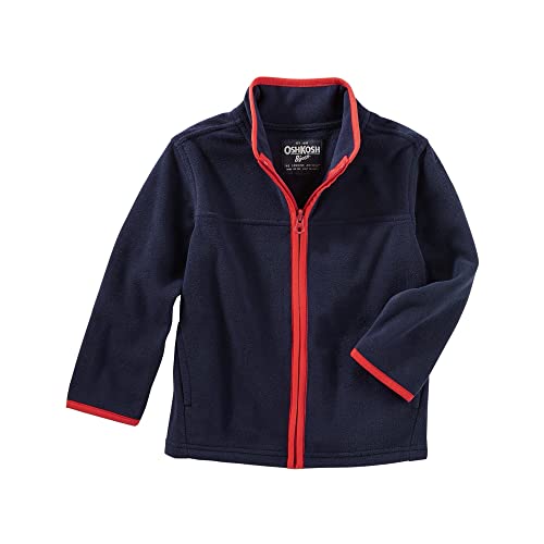 OshKosh B'Gosh Boys' Fleece Cozy 6M-14 (Navy, 6M)